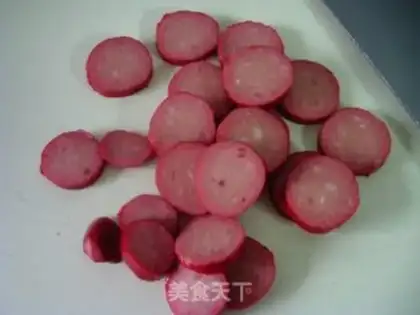 Make Red intestines and urchins step 1