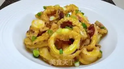 Make Honey mustard squid step 13