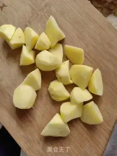 Make Spicy potatoes for chicken step 3