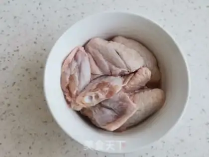 Make Chicken wings and potatoes step 5