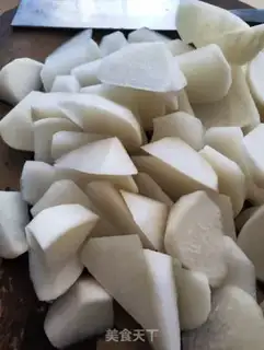 Make Qi-su radish broccoli step 3