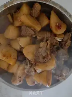 Make Spicy potatoes for chicken step 7