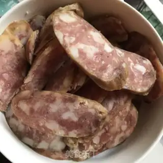 Make Pepper fried sausage step 2