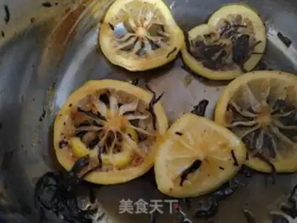 Make Lemon tea step 3