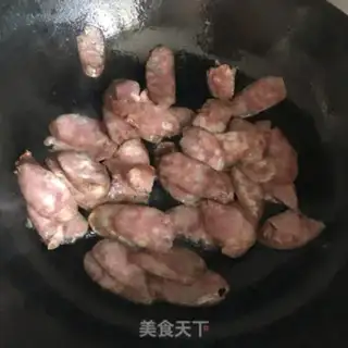 Make Pepper fried sausage step 4