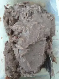 Make Red potato ball step 1