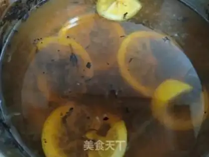 Make Lemon tea step 4