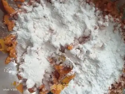Make Red potato ball step 4