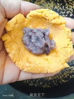 Make Red potato ball step 7
