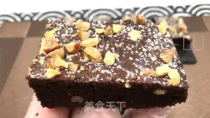 Make Black nut brownie step 16