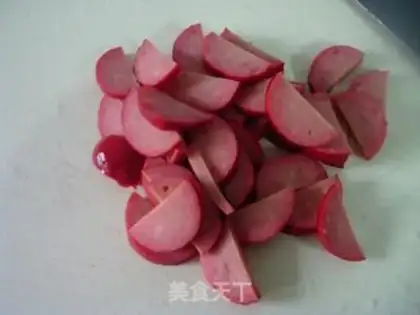 Make Red intestinal thunder step 1