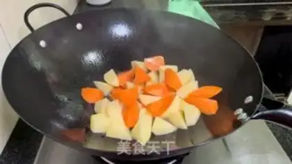 Make Curry cowboy bones step 4