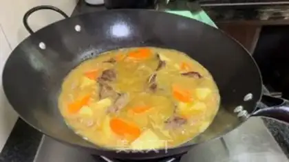 Make Curry cowboy bones step 8