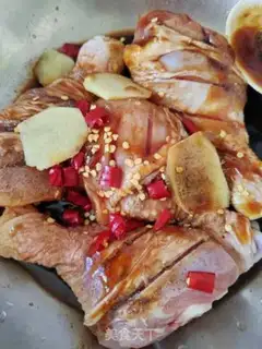 Make Steam chicken legs step 1