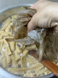 Make Shrimp porridge step 12