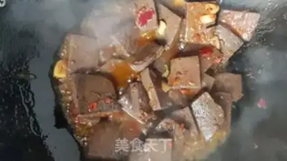 Make Hot duck blood step 2