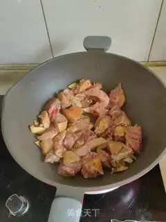 Make Potato chicken step 2