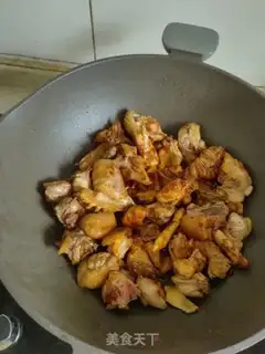 Make Potato chicken step 5