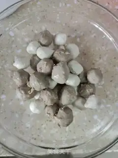 Make Eggball soup step 1