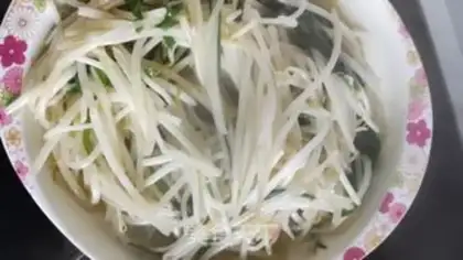 Make Green bean sprouts step 4