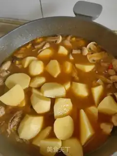 Make Potato chicken step 11