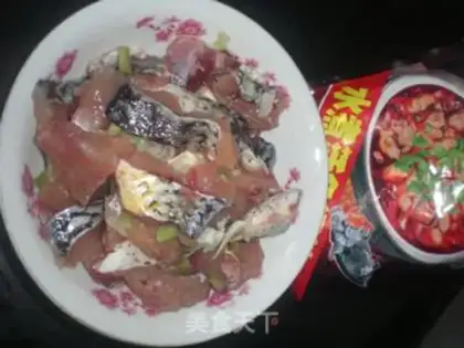 Make Boiled fish step 1