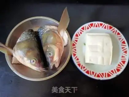 Make Tofu fish head soup step 0
