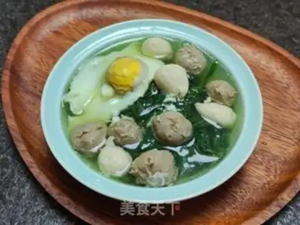 Make Eggball soup step 7