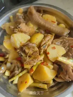 Make Potato chicken step 15
