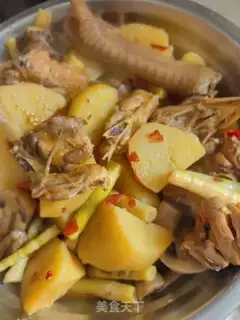 Make Potato chicken step 16