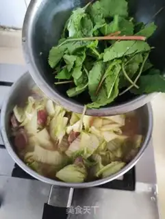 Make Weenie and cabbage step 7