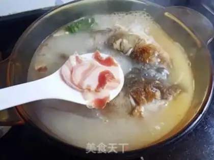 Make Tofu fish head soup step 7
