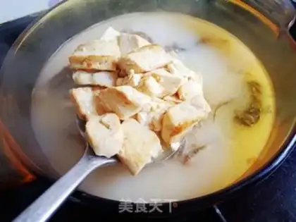 Make Tofu fish head soup step 8