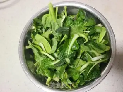 Make Black cabbage and tofu step 0