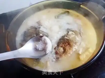 Make Tofu fish head soup step 9