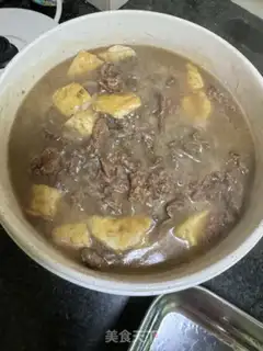 Make Sand and beef tofu step 13