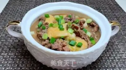 Make Sand and beef tofu step 15