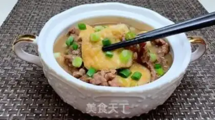 Make Sand and beef tofu step 16