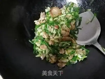 Make Wild onions step 2