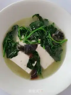 Make Plumbing tofu egg soup step 6