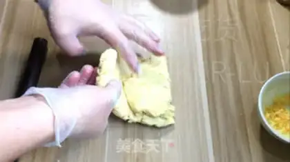 Make Orange cream scon step 12