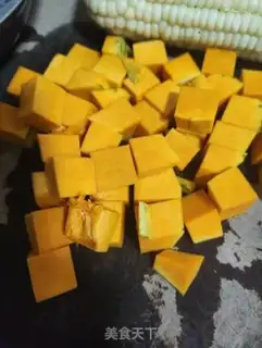 Make Potato pumpkin mud step 1