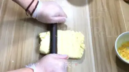 Make Orange cream scon step 13