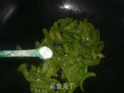 Make Clear the peas step 3
