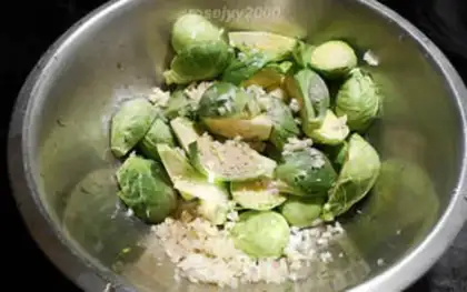 Make Roasted garlic cuddles step 1