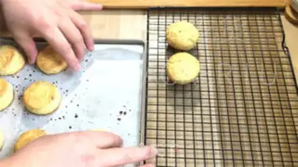Make Orange cream scon step 18