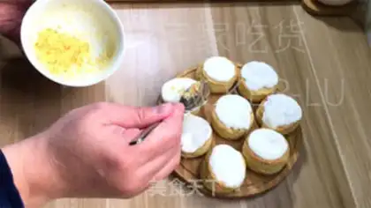 Make Orange cream scon step 20