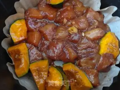 Make Chicken breast roasting vegetable fruit step 2