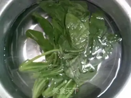 Make Spinach baked eggs step 2