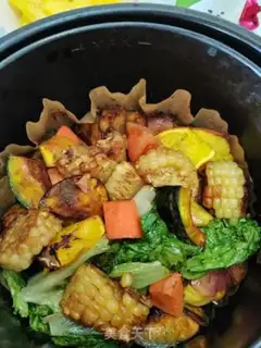 Make Chicken breast roasting vegetable fruit step 5
